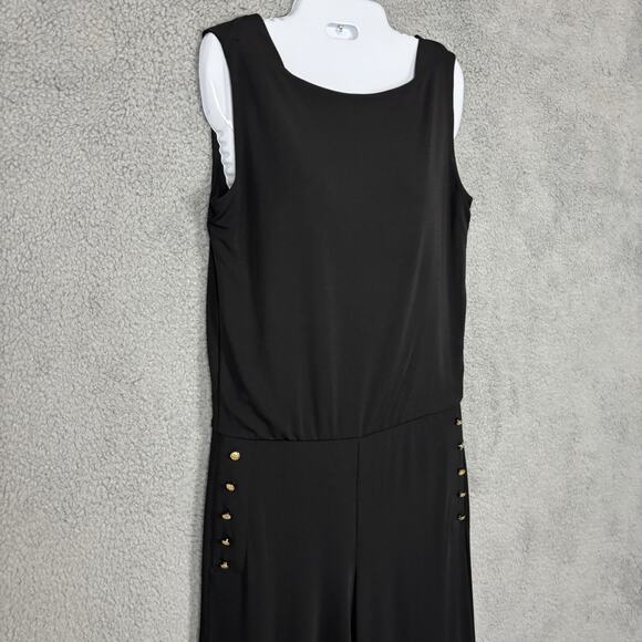 Lauren Ralph Lauren Womens Small Jumpsuit Wide Leg Minimalist Capsule Evening - Picture 1 of 16